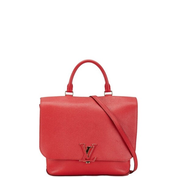 LOUIS VUITTON Pink Leather Bag - Picture 1 of 8